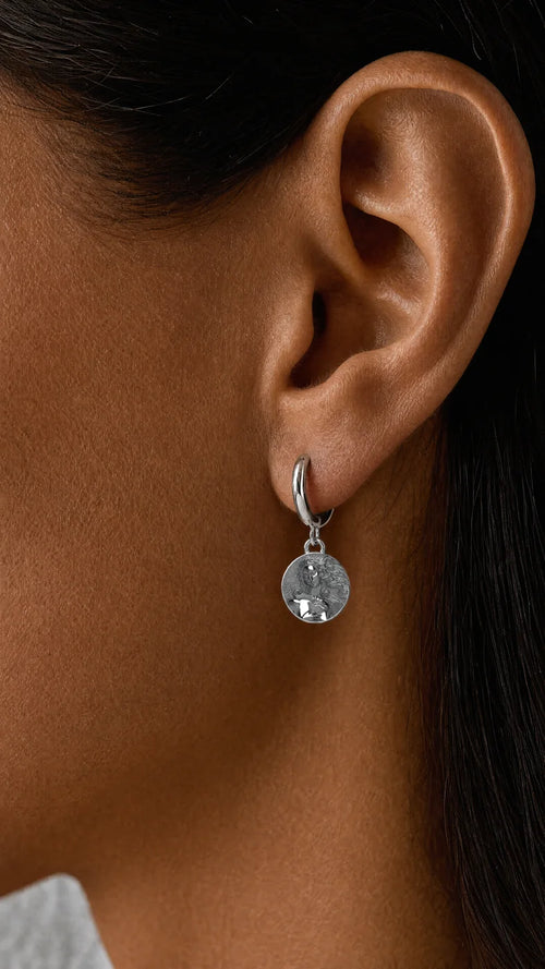 Aretes Afrodita · Plata