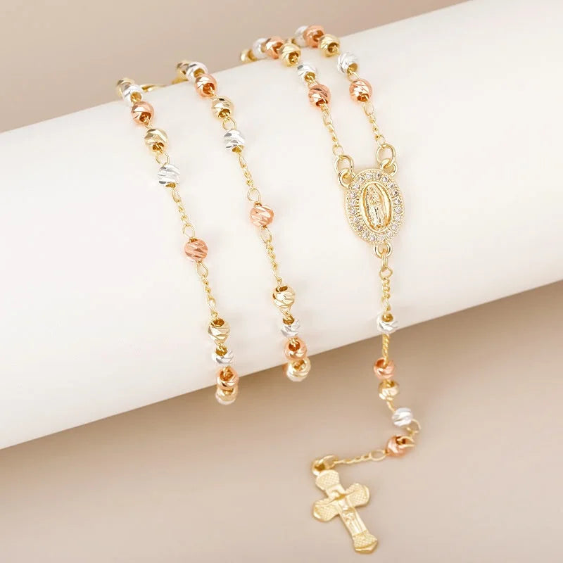 Collar Rosario Virgen María